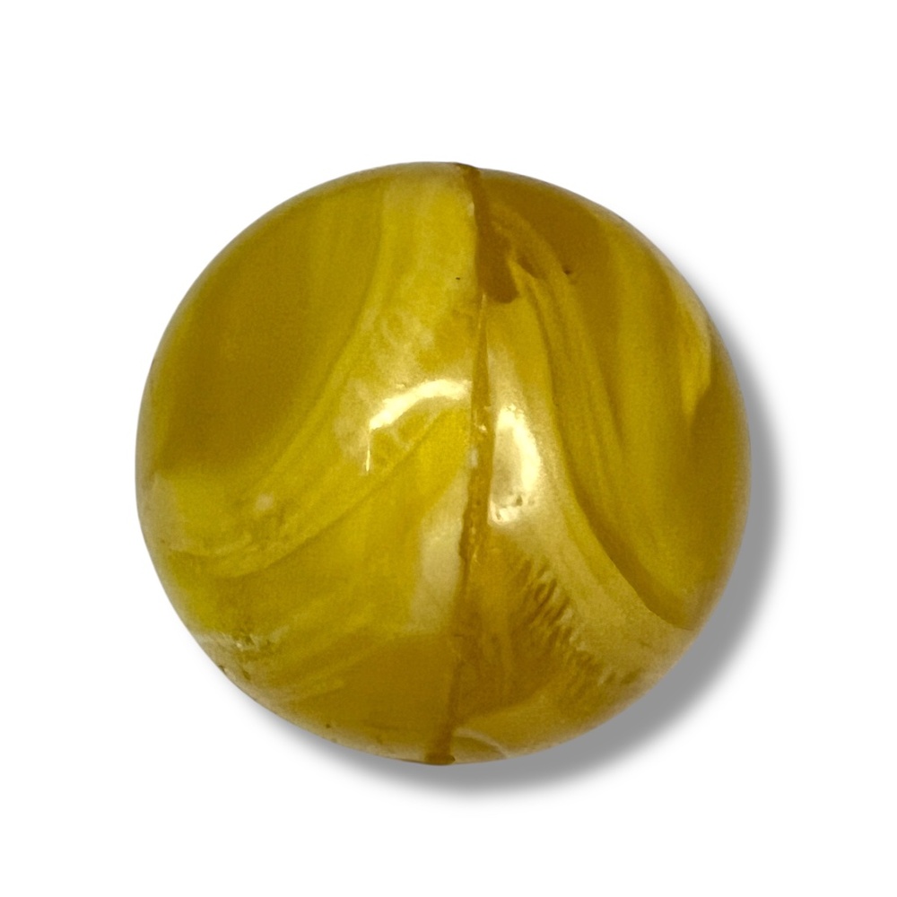 Vintage Y2K Bouncy Ball Lot of 3‎ Mosaic | Yellow | Red and White Various Sizes - Picture 3 of 4